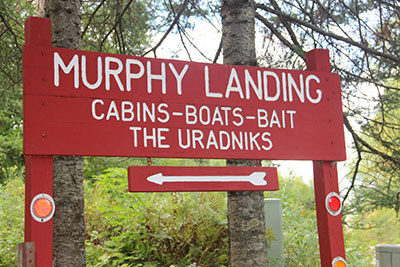 red cabin